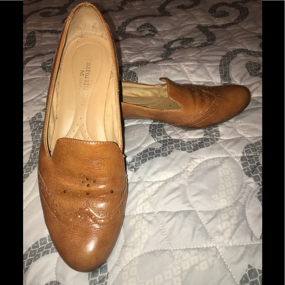 Naturalizer N5 Lerato leather flats